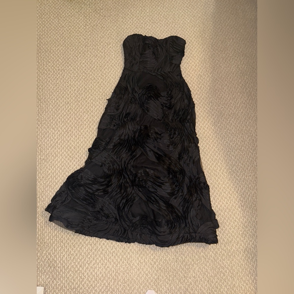 ELLIATT  Asher Sweetheart Midi Dress in Black SIZE: SMALL - Picture 6 of 11